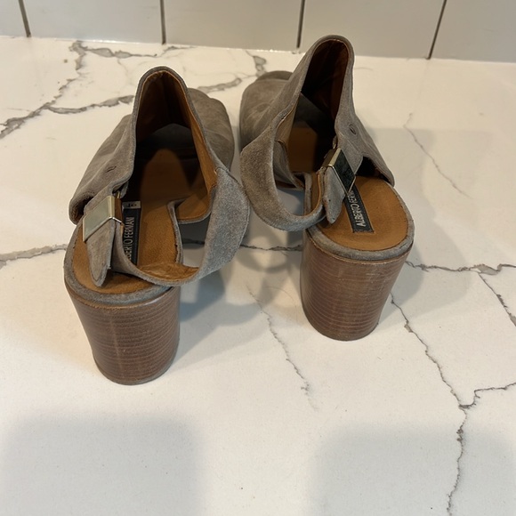 ALBERTO FERMANI griege sandal with block heel, Size 39.5 - Picture 3 of 8